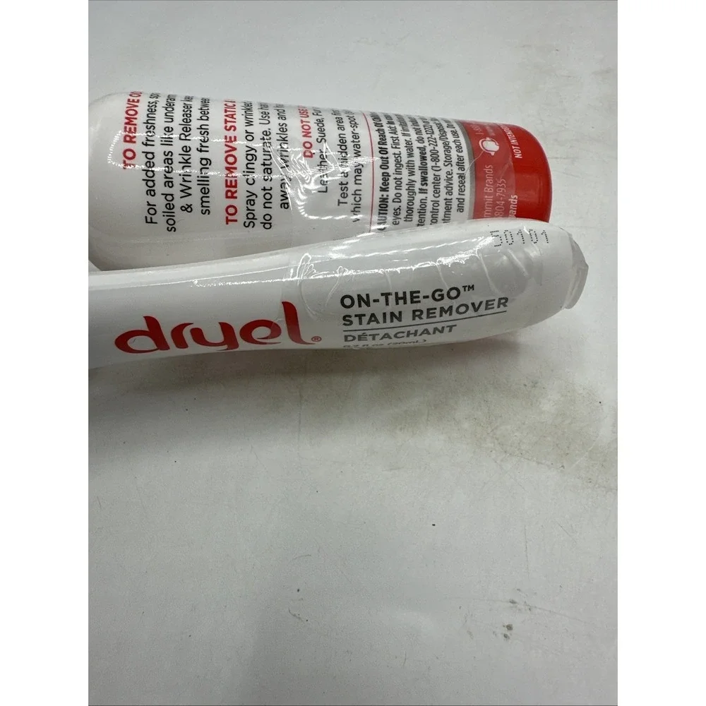 Dryel At-Home Dry Cleaner Odor & Wrinkle Releaser + On The Go Stain Remover Pen